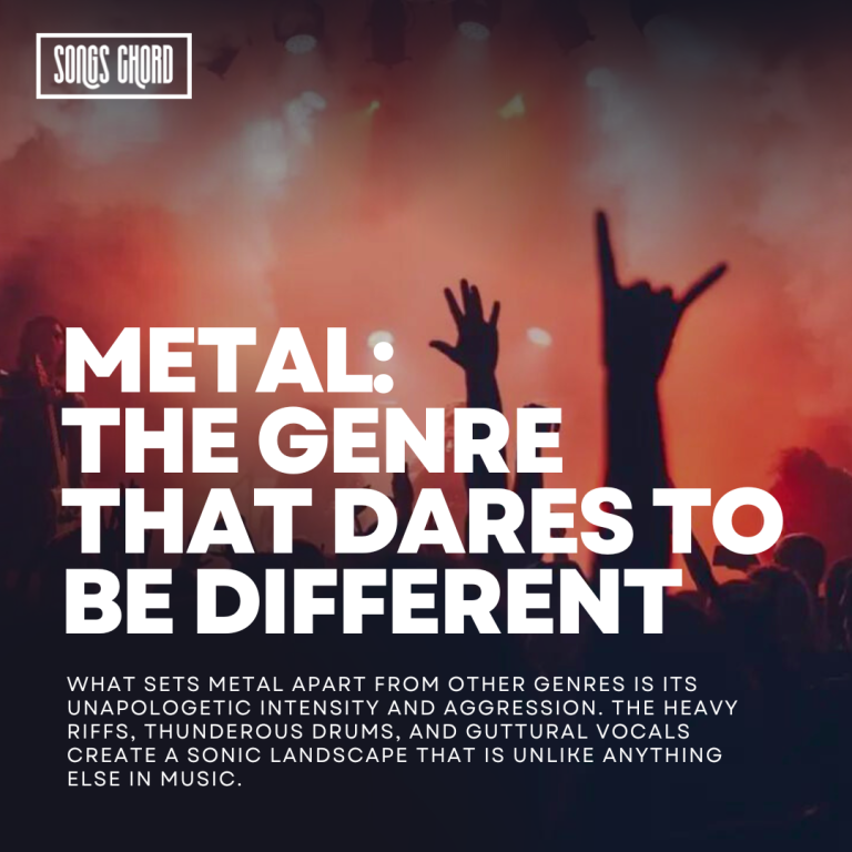 Updates Metal,a genre that dares to be different