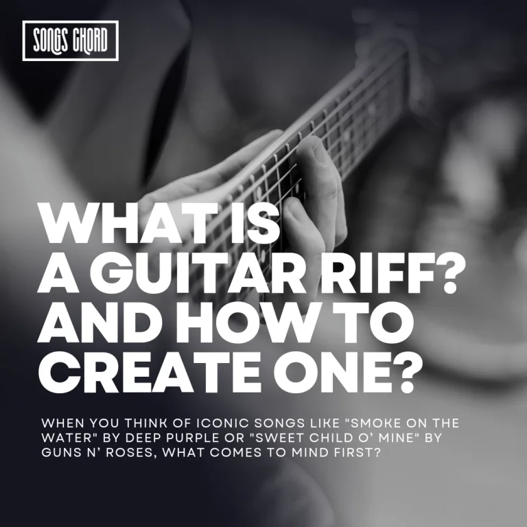What is a guitar riff
